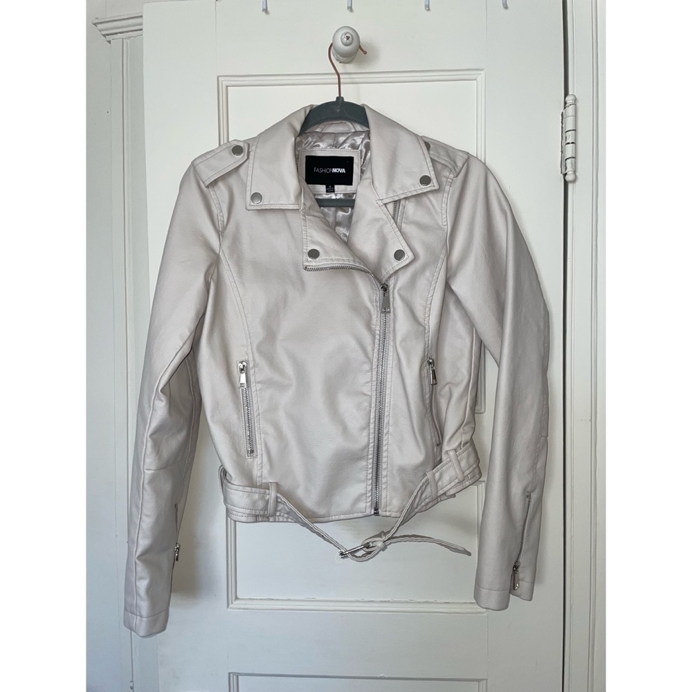 Fashion Nova Faux Leather Jacket